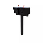 Whitehall Duo Mount MailVault Mailbox (2 Mailboxes, Alt Duo Mount Post with MailVault Hardware)