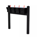 Whitehall Quad Mount MailVault Mailbox Rack with Pyramid Caps (4 Mailboxes, Quad Mount Rack with MailVault Hardware)