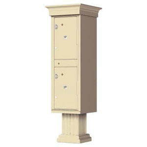 Florence CBU Cluster Mailbox – Vogue Classic Kit, 2 Parcel Lockers