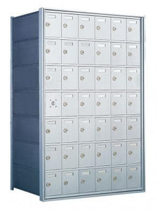 7 Doors High x 6 Doors (41 Tenants) 1600 Front-Load Private Distribution Mailbox