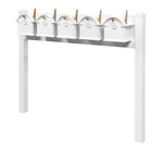 Balmoral Quint Mount Mailbox Set with Personalized Door Medallions & Cap Finials – Available in Black, Bronze, and White