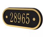 Whitehall MailVault Mailbox Magnetic Door Plaque, 1-line