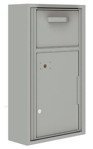 Florence 4C Mailbox Hopper Collection Drop Box - Front Loading - 8 Doors High - Surface Mounted - Private Access