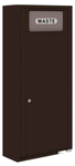 Florence 4C Mailbox Trash/Recycling Bin - Front Loading - 11 Doors High - Surface Mounted - Private Access
