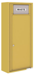 Florence 4C Mailbox Trash/Recycling Bin - Front Loading - 11 Doors High - Surface Mounted - Private Access