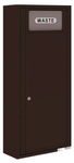 Florence 4C Mailbox Large Trash/Recycling Bin - Front Loading - 12 Doors High - Surface Mounted - Private Access