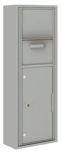 Florence 4C Mailbox Hopper Collection Drop Box - Front Loading - 13 Doors High - Surface Mounted - Private Access