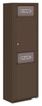 Florence 4C Mailbox Medium Trash/Recycling Bin - Front Loading - 14 Doors High - Surface Mounted - Private Access