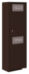 Florence 4C Mailbox Medium Trash/Recycling Bin - Front Loading - 14 Doors High - Surface Mounted - Private Access