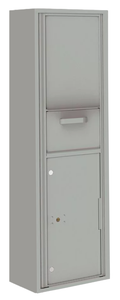 Florence 4C Mailbox Hopper Collection Drop Box - Front Loading - 15 Doors High - Surface Mounted - Private Access