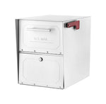 Oasis Jr. Classic Locking Curbside Mailbox (11.5 in. W x 18 in. D x 15 in. H)