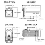 Architectural Barrington Post Mount Mailbox