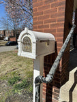 Fleur de Lis Keystone Series Mailbox and Standard Post Packages