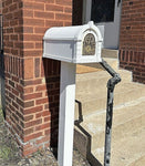 Fleur de Lis Keystone Series Mailbox and Standard Post Packages