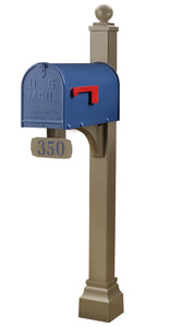 Janzer Configurable Decorative Mailbox Post