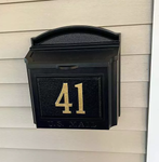 Whitehall Custom Wall Mount Mailbox with Removable Locking Insert