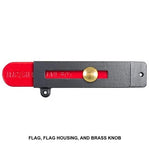 Imperial Mailbox Flag with Optional Flag Housing
