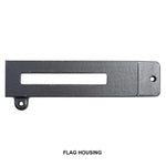 Imperial Mailbox Flag with Optional Flag Housing