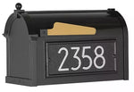 Whitehall Modern Streetside Mailbox (Optional Accessories)