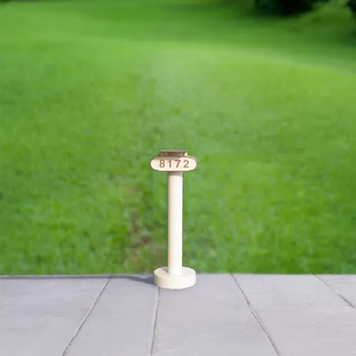 Streetscape Basic Mailbox Post (post only)