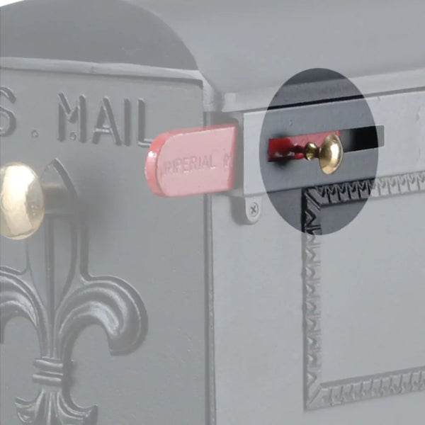 Imperial Brass Flag Knob