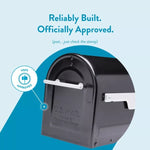 Architectural Boulder Post Mount Mailbox