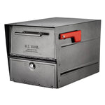 Architectural Oasis Eclipse Locking Post Mount Mailbox