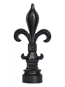 Imperial Tall Fleur De Lis Finial 2 3/8 inches OD (FIN E)
