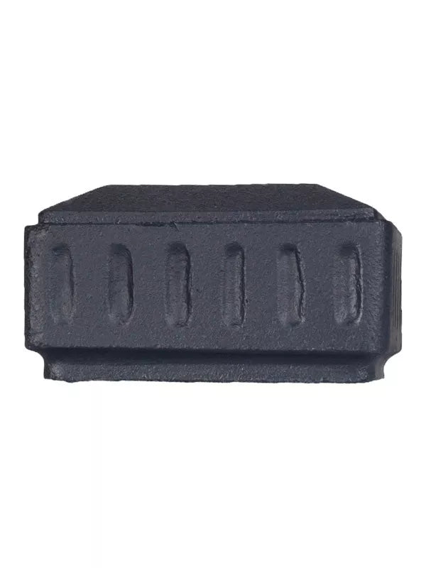 Imperial Square Cap with Grooves Finial 3 inches (FIN G)