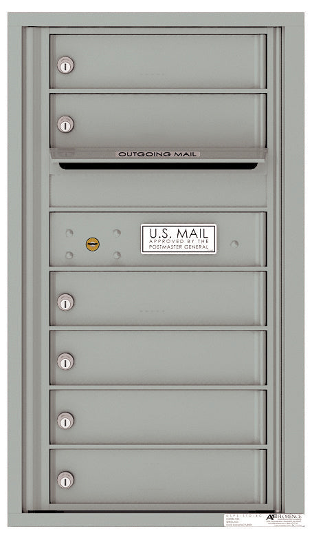 Front Loading Mailboxes Front Loading Mailbox – 6 Tenant Compartments, Secure