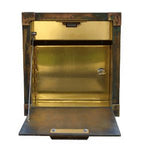 Streetscape Gateway Brass Recessed Mailbox