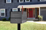 Architectural Oasis Eclipse Locking Post Mount Mailbox