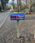 Janzer Residential Mailbox Only - with Optional Decorative Post