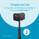 Architectural Oasis 360 Locking Post Mount Mailbox