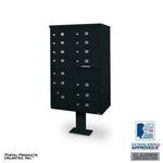 13 Door F Spec Cluster Box Unit with Pedestal