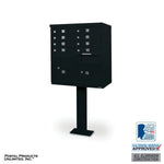 8 Door Cluster Box Unit with Pedestal