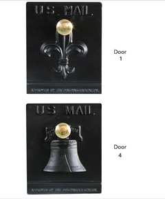 Imperial Estate Mailbox Door 1 and 4 (Choose One)