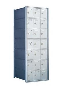 7 Doors High x 3 Doors (20 Tenants) 1600 Front-Load Private Distribution Mailbox