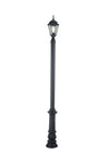Lamp Post with Base 7 in Decorative Aluminum