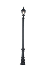 Lamp Post with Base 7 in Decorative Aluminum