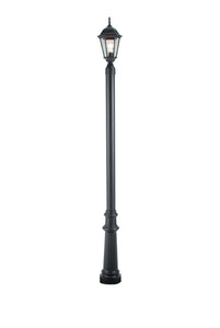 Outdoor Lamp Post with Decorative Base # 8