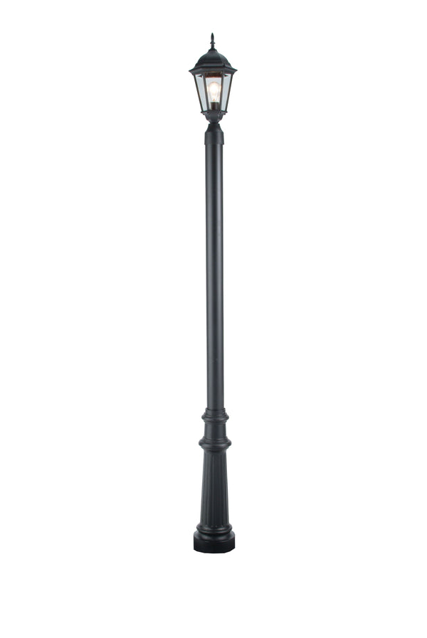 Outdoor Lamp Post with Decorative Base # 8