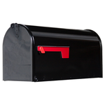 Custom Contemporary Mailbox Post System with Number Plate and Bracket CS-C2-9129