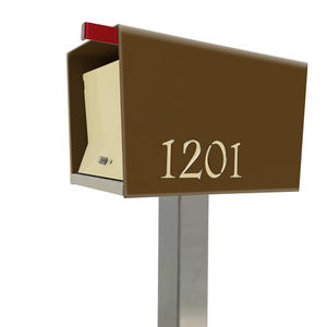 The Original UptownBox in Coconut - Modern Mailbox