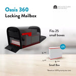 Architectural Oasis 360 Locking Post Mount Mailbox