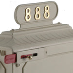 Mailbox Address Number Plate # 8 (ONLY for # 8 Mailbox)