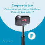 Architectural Barrington Post Mount Mailbox