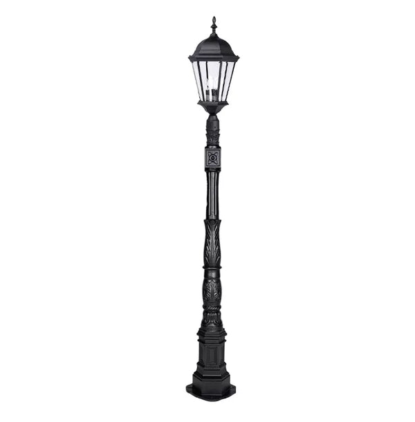 Imperial Outdoor Lamp Post with Decorative Base # 4