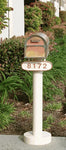 Streetscape Basic Mailbox Post (post only)