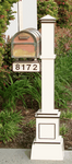 Streetscape Craftsman Mailbox Post (post only)